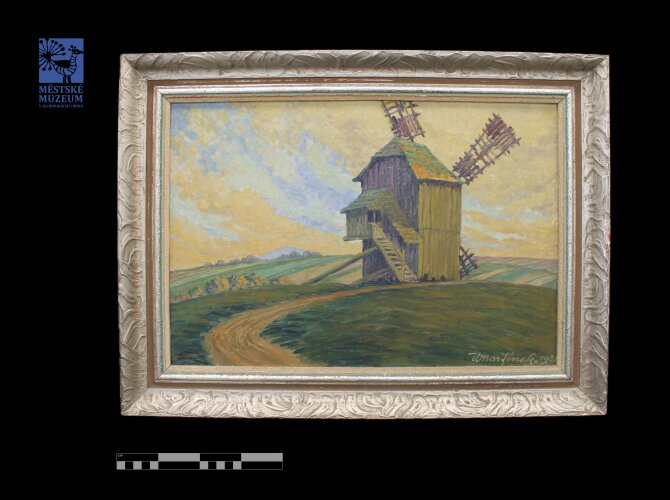 Olejomalba větrného mlýna